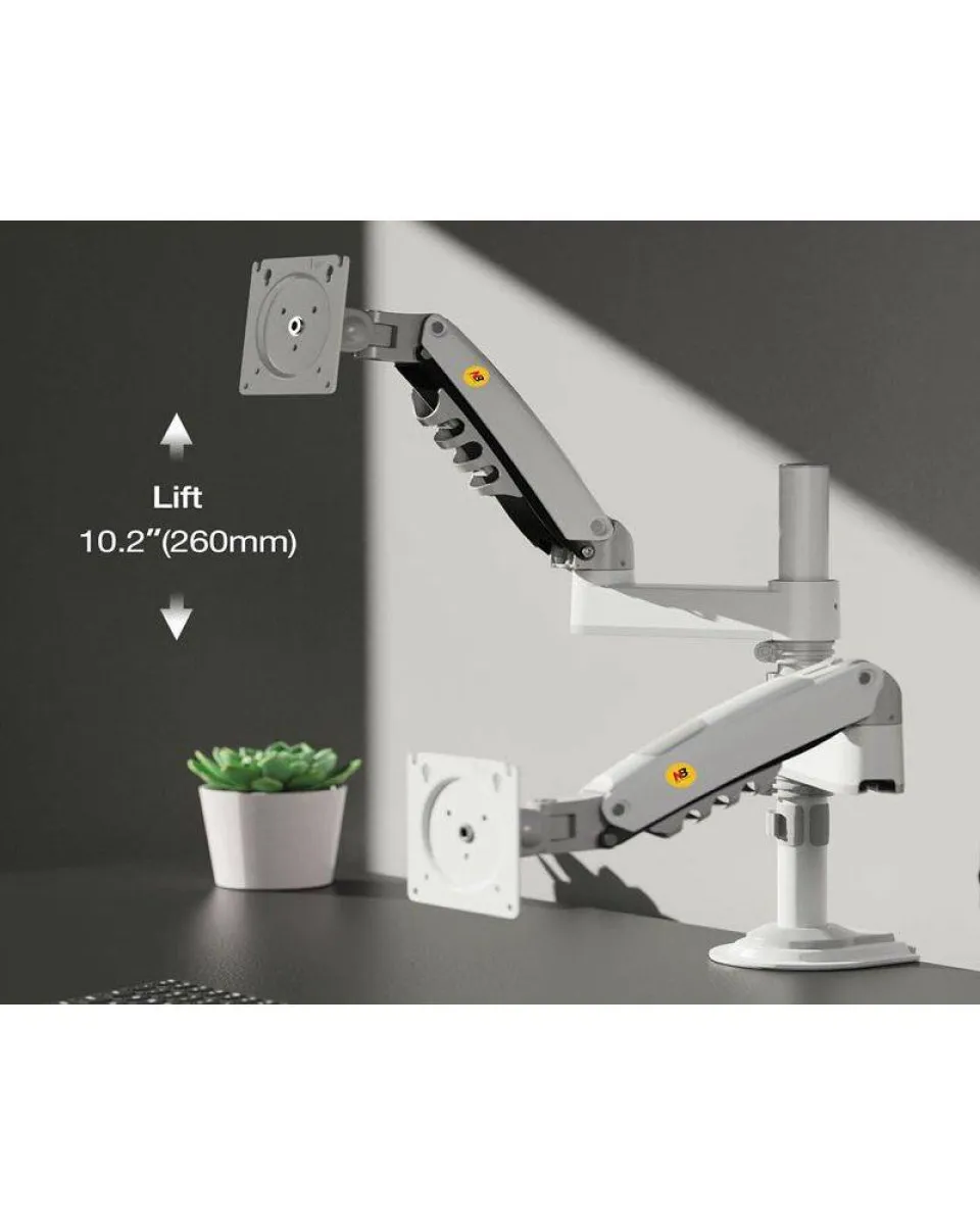 Nosač za monitor - North Bayou H180 - Beli 