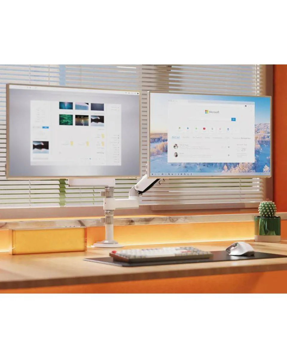 Nosač za monitor - North Bayou H180 - Beli 