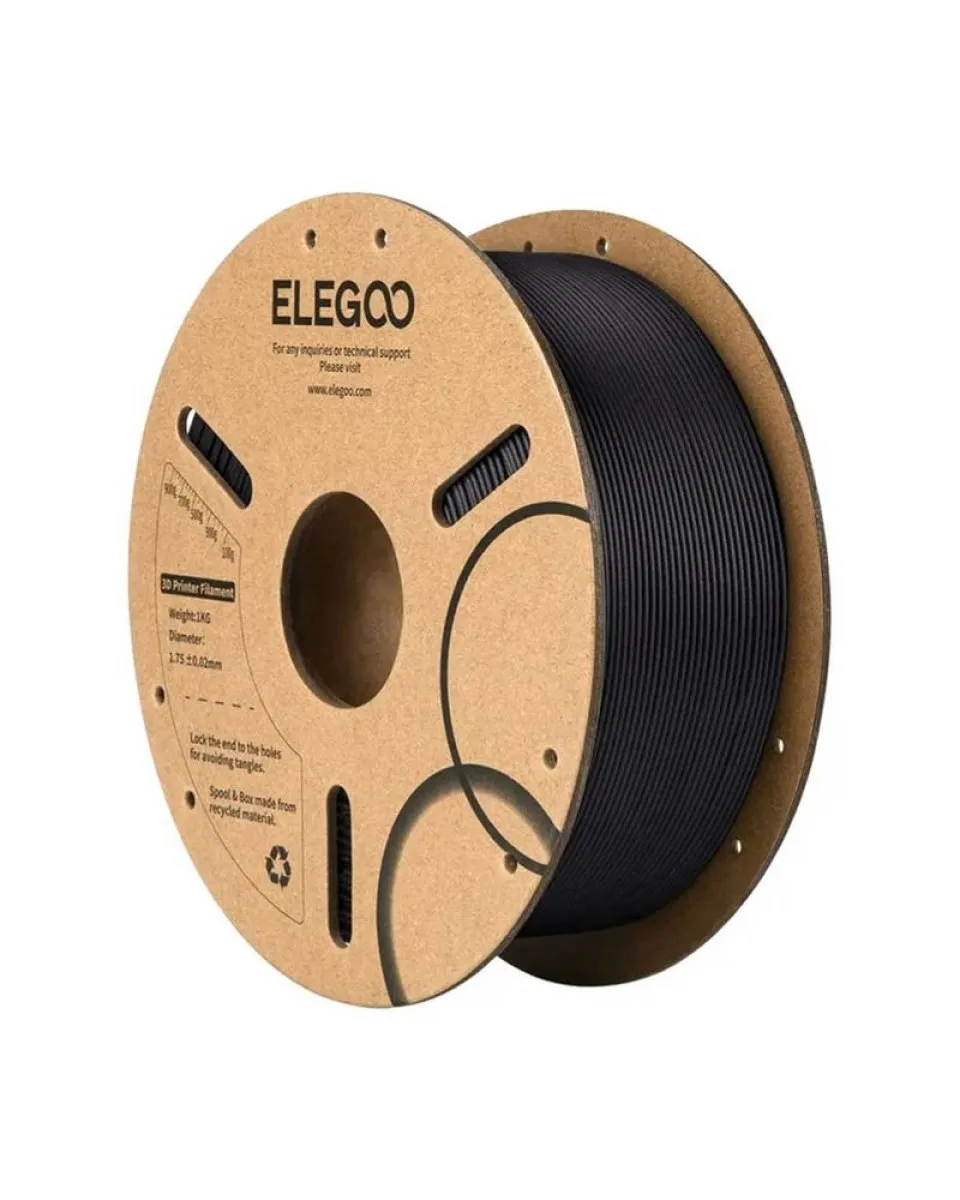 Paper Plate Elegoo 1Kg Hyper PLA-CF Carbon Fiber Black 