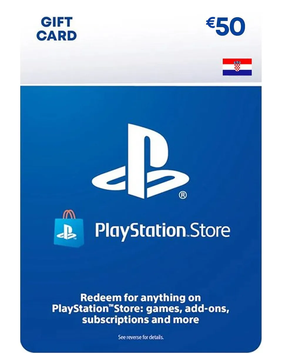 PlayStation Network PSN Card €50 (HR) - Digital Code 