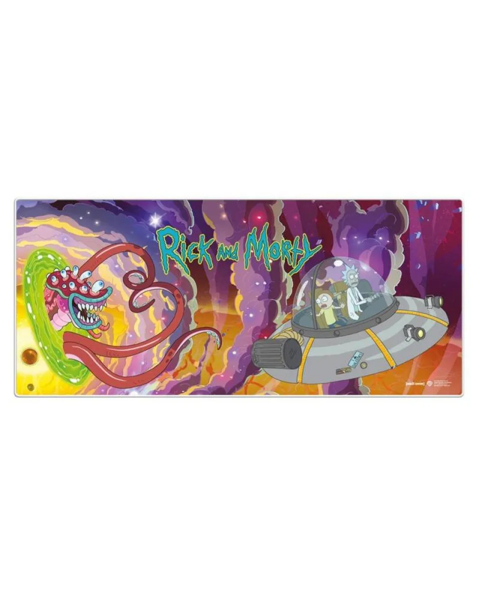 Podloga Rick and Morty - Spaceship - XL Mousepad 