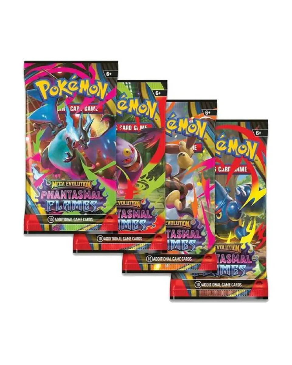 Board Game - Pokemon - TCG Mega Evolution- Phantasmal Flames Booster Pack 