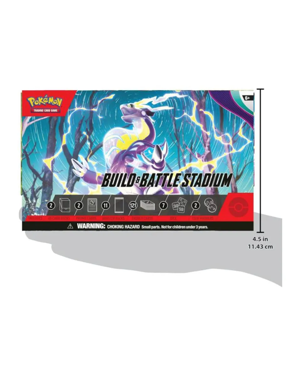 Društvena igra - Pokemon - TCG Scarlet & Violet - Build Battle Stadium Box 
