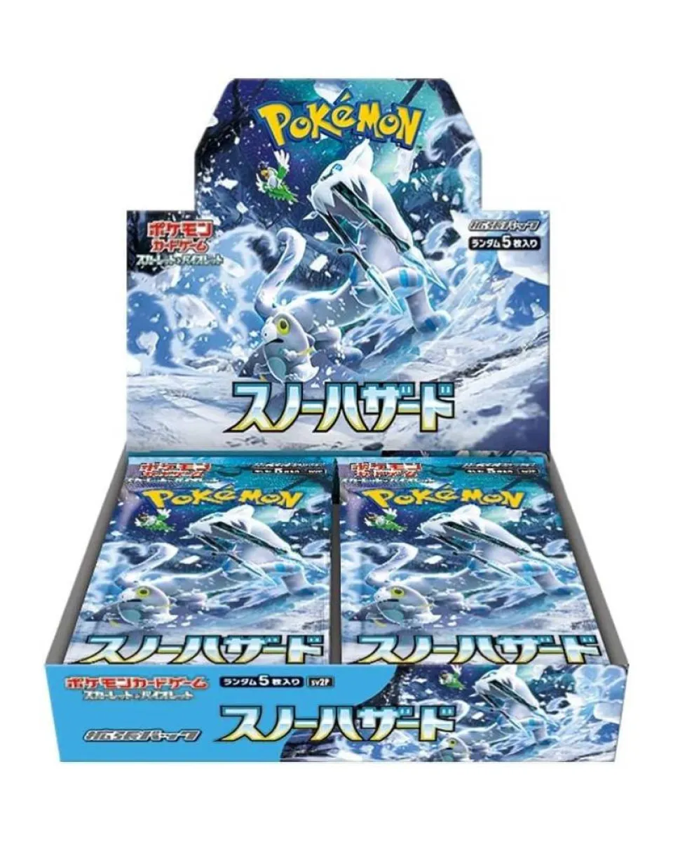 Drustvena igra - Pokemon TCG - SV2P - Snow Hazard Booster Pack - JPN 