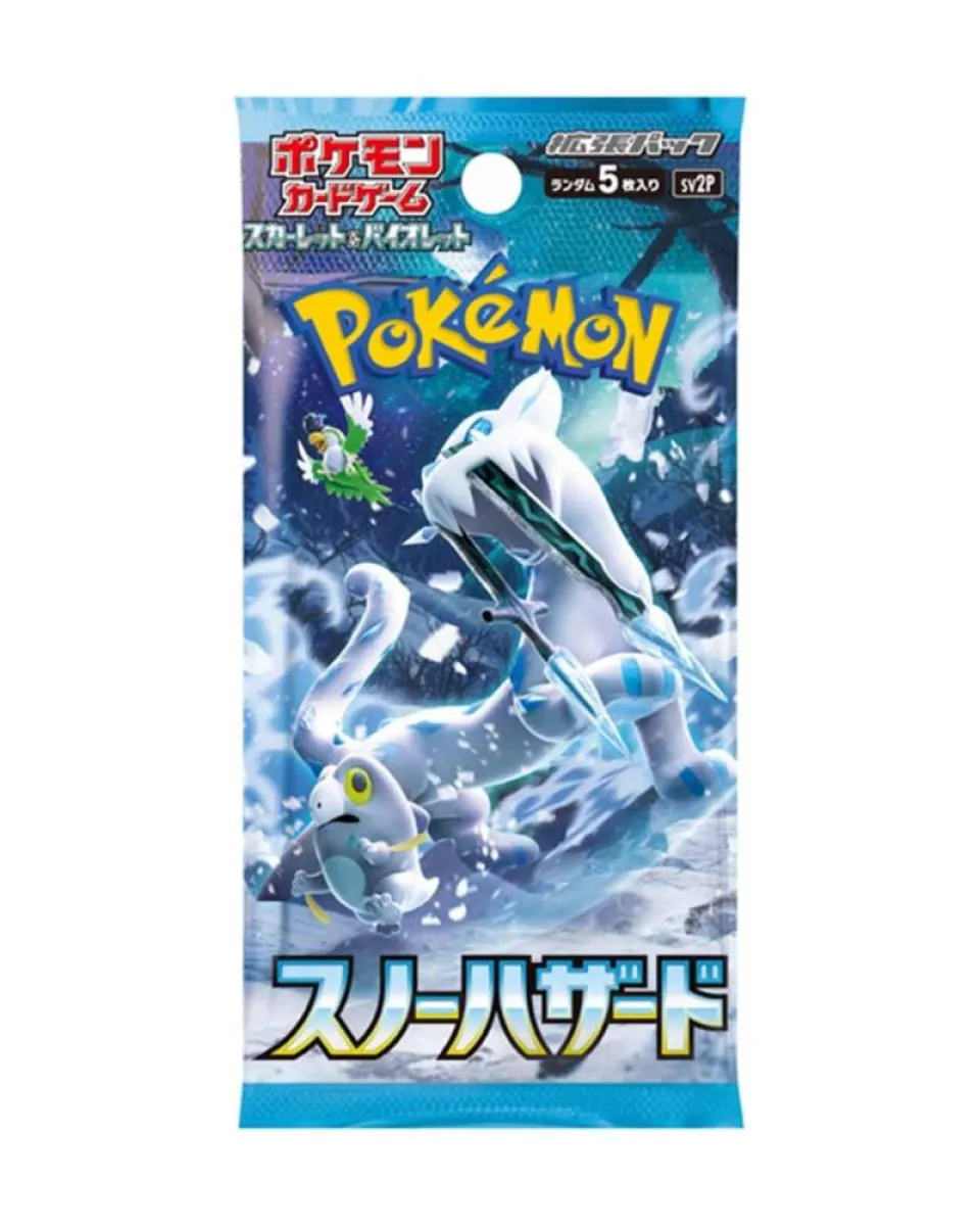 Drustvena igra - Pokemon TCG - SV2P - Snow Hazard Booster Pack - JPN 