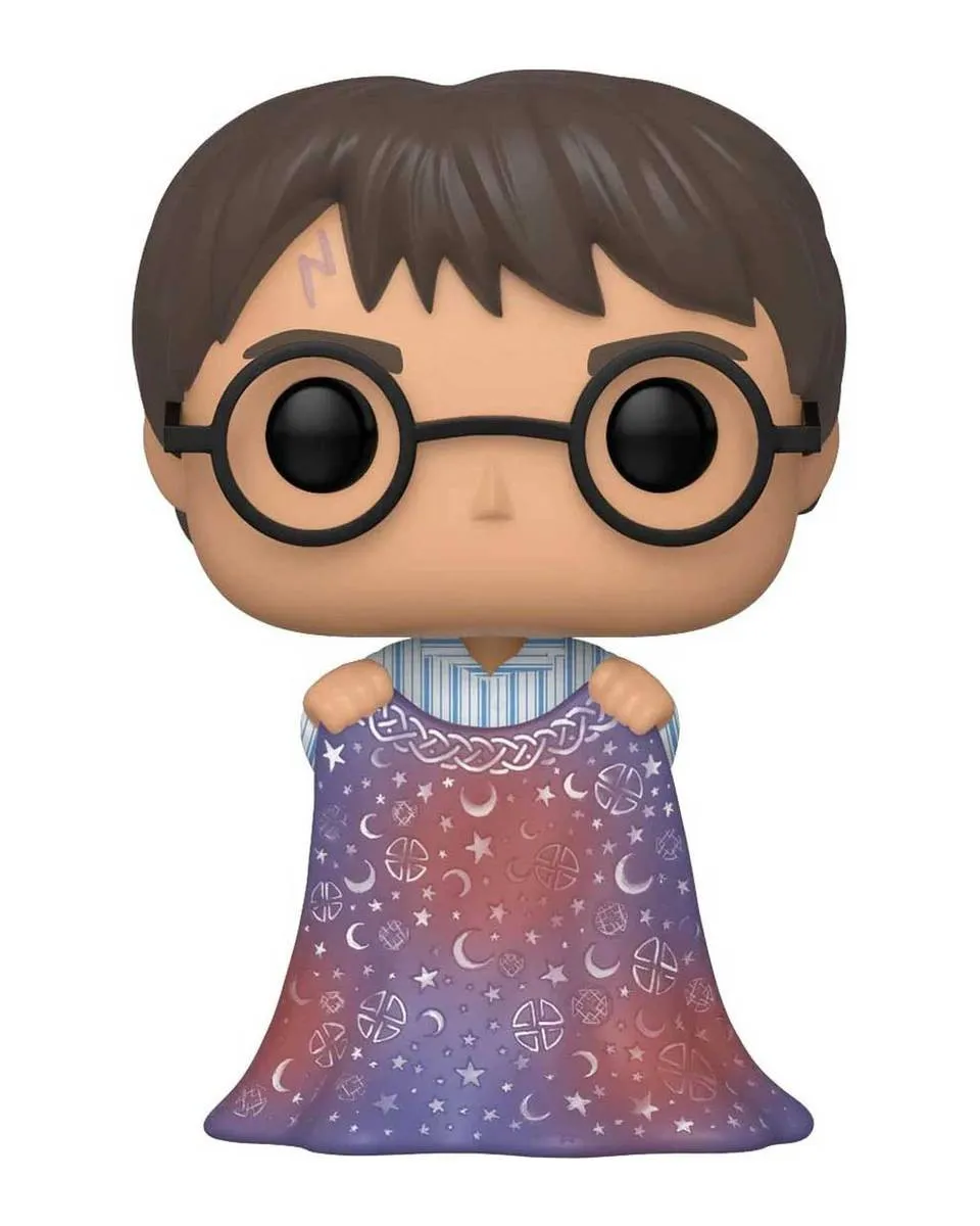 Bobble Figure Harry Potter POP! - Harry Potter with Invisibility Cloak 