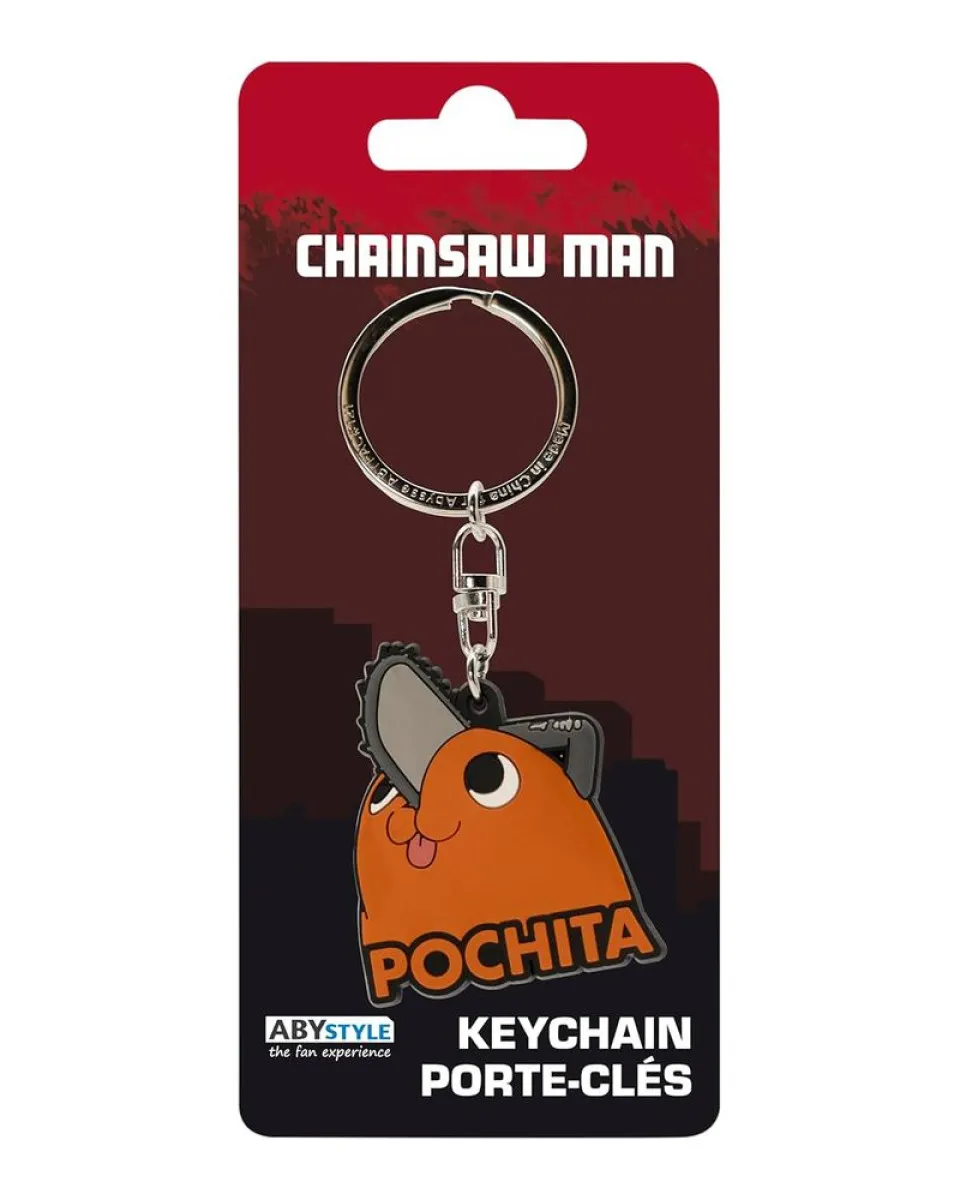 Privezak AbyStyle - Chainsaw Man - Pochita head 