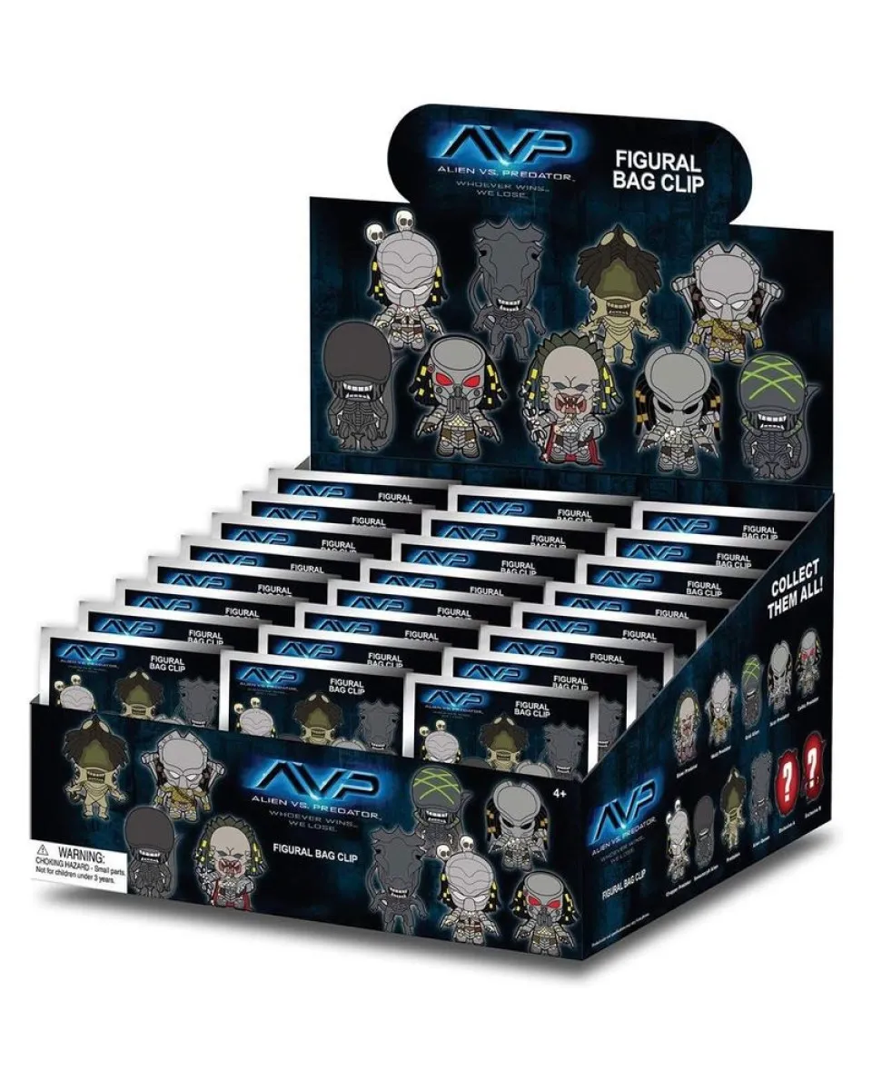 Privezak Alien vs Predator - Bag Clips 