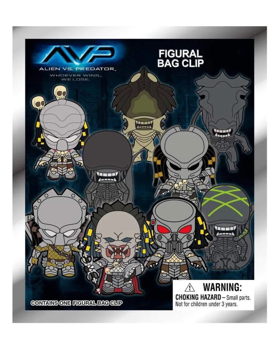 Privezak Alien vs Predator - Bag Clips 