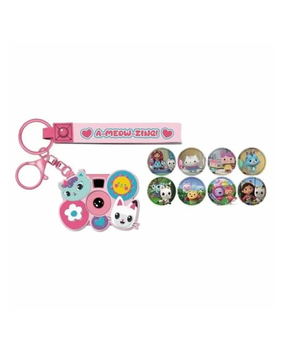 Privezak Gabby's Dollhouse - Keychain Projector 