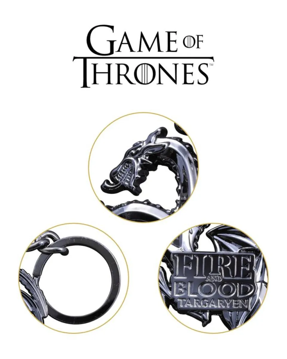Privezak Game Of Thrones - Targaryen Sigil 