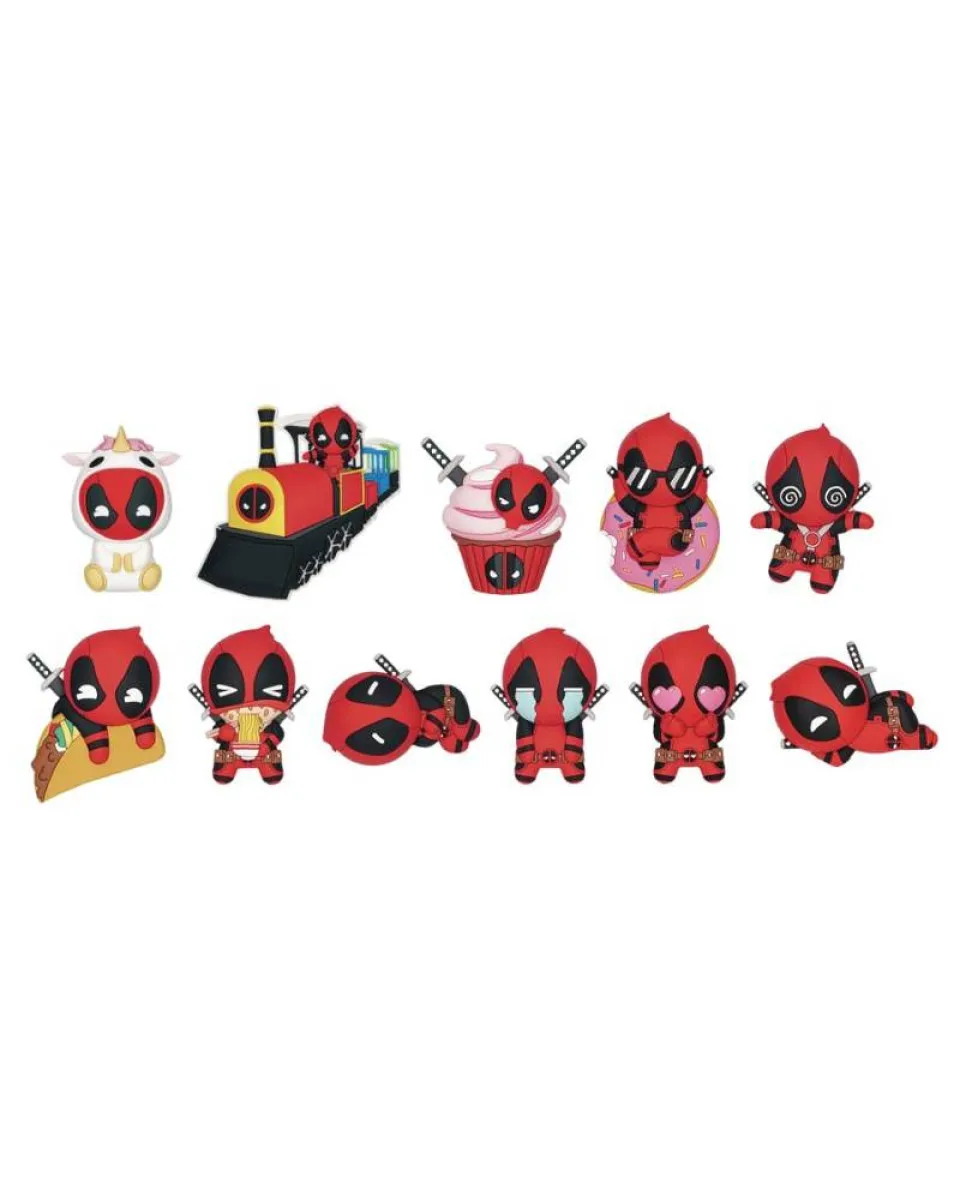 Privezak Marvel - Deadpool Clips Series 4 - Bag Clips 