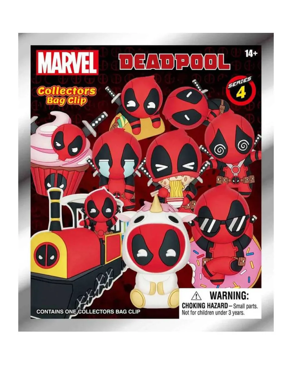 Privezak Marvel - Deadpool Clips Series 4 - Bag Clips 