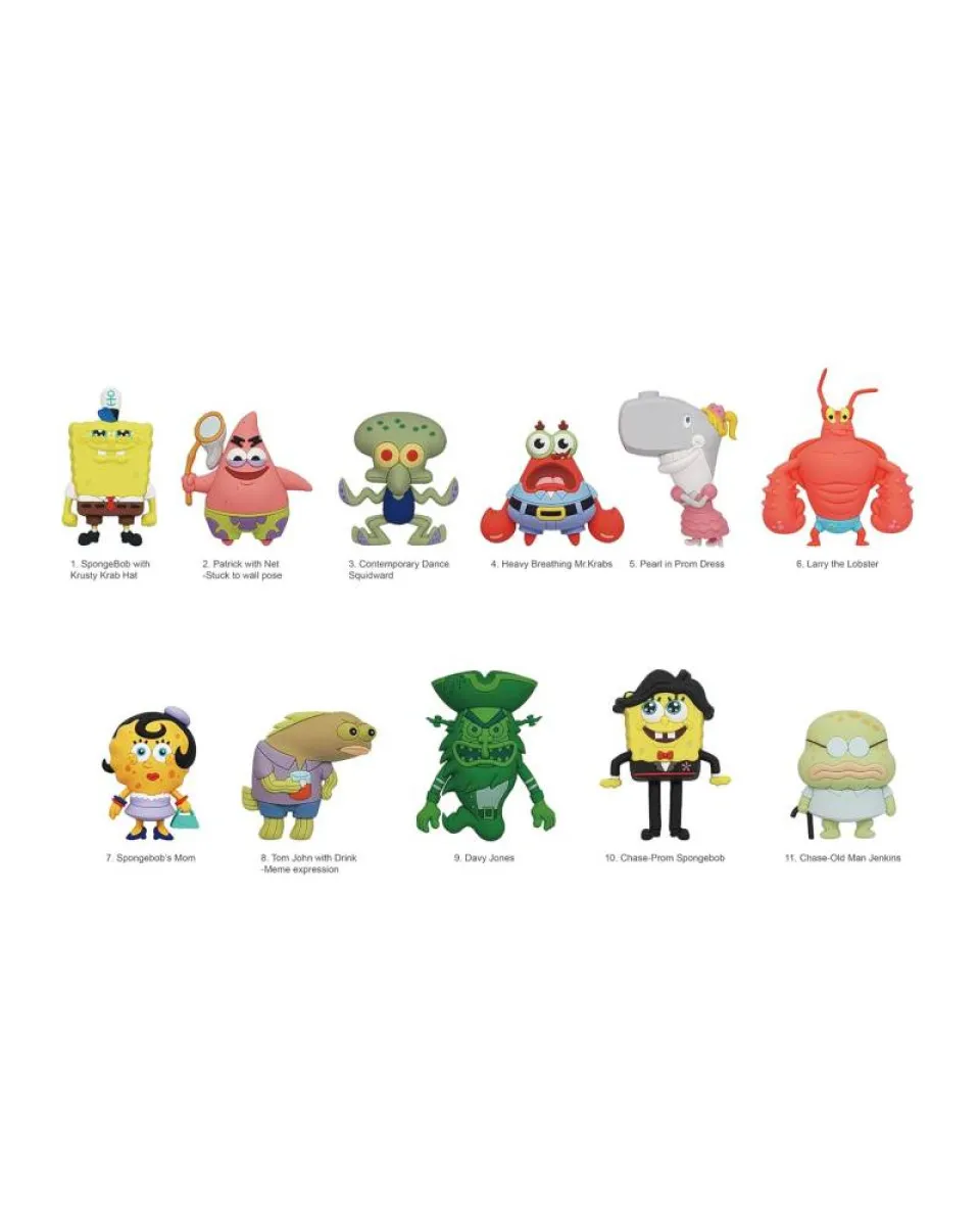 Privezak SpongeBob Squarepants Classics Series 4 - Bag Clips 