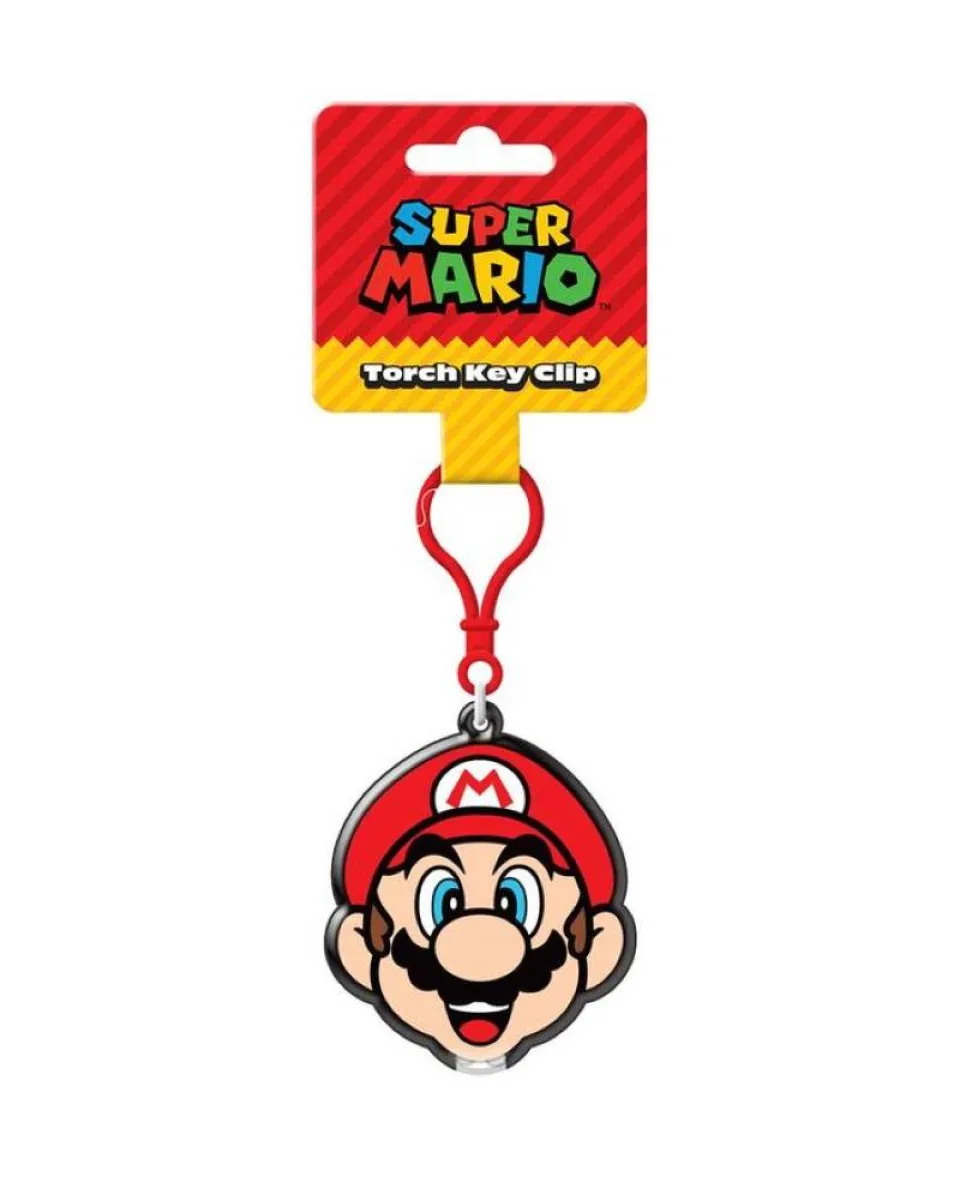 Privezak Super Mario - Mario - Torch Keyclip 