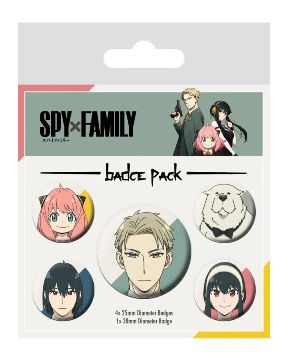 Bedževi Spy X Family - Badge Pack 