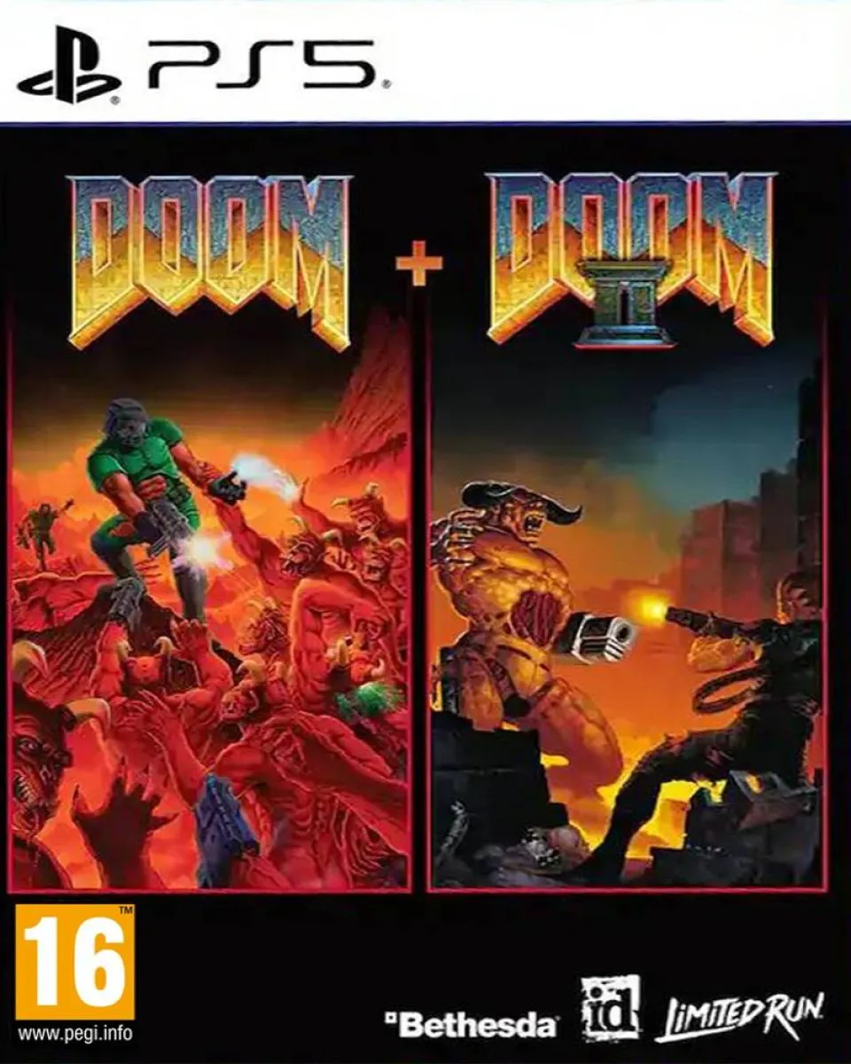 PS5 DOOM + DOOM 2 - Limited Run 