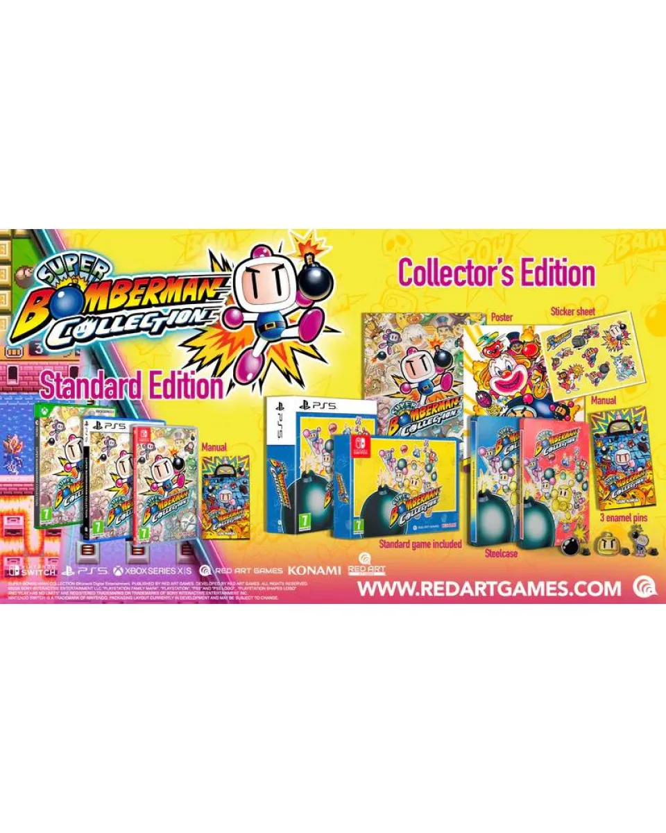 PS5 Super Bomberman Collection - Collectors Edition 