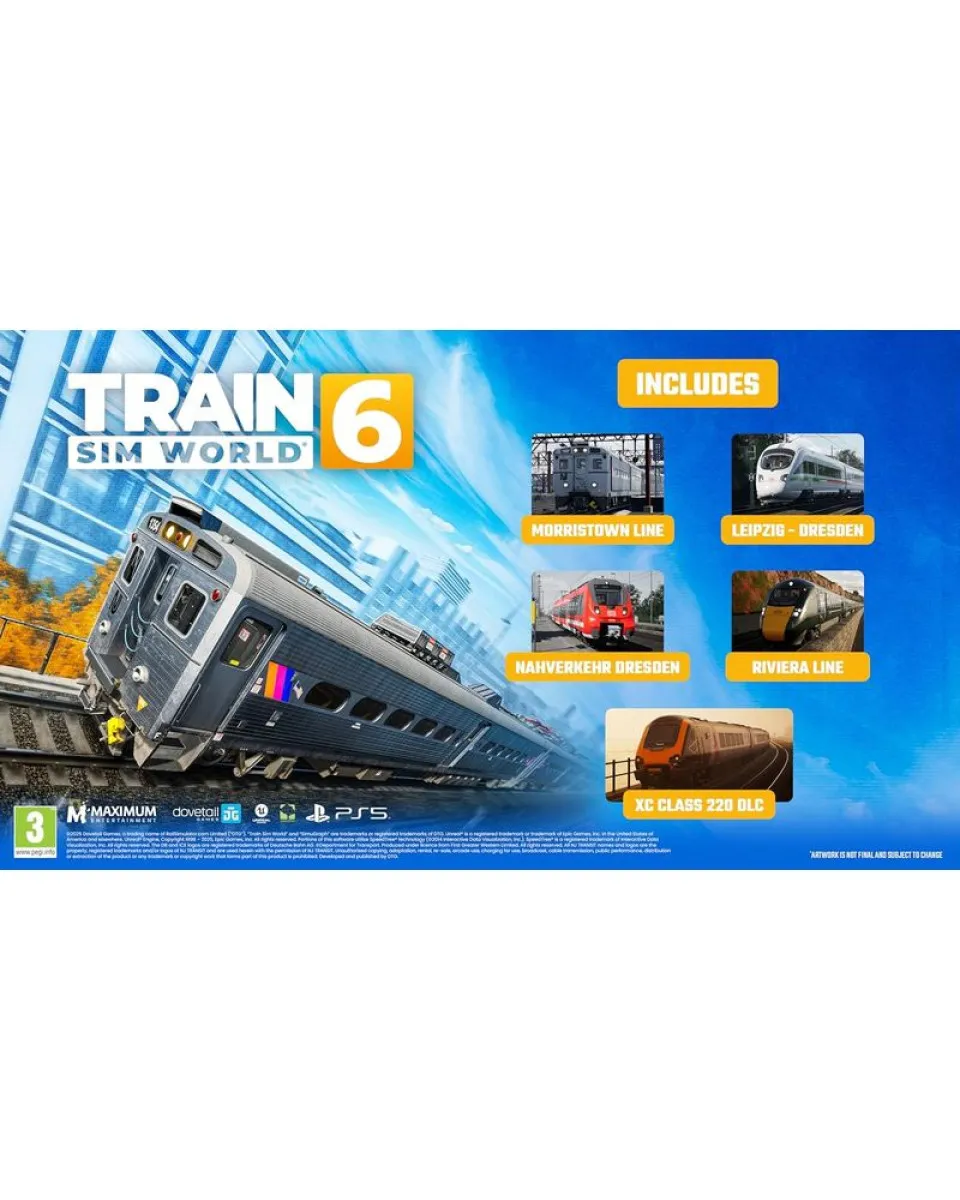 PS5 Train Sim World 6 