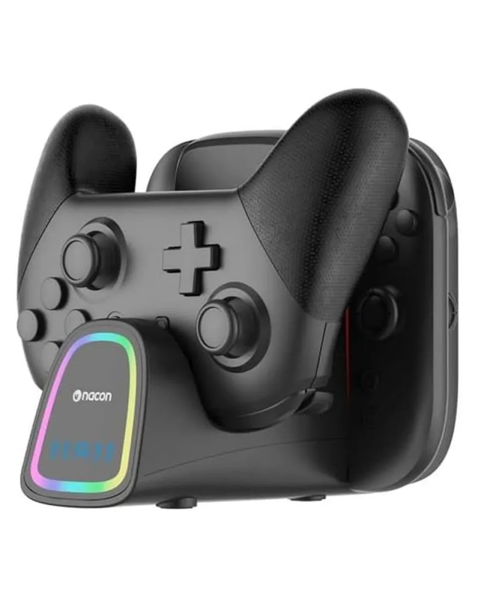 Punjač Nacon za Pro Controller/Joy Con - Quadpro Charger 