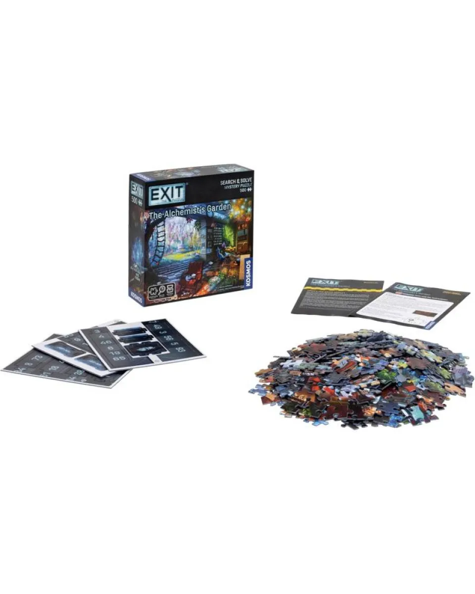 Puzzle - Exit The Alchemists Garden 