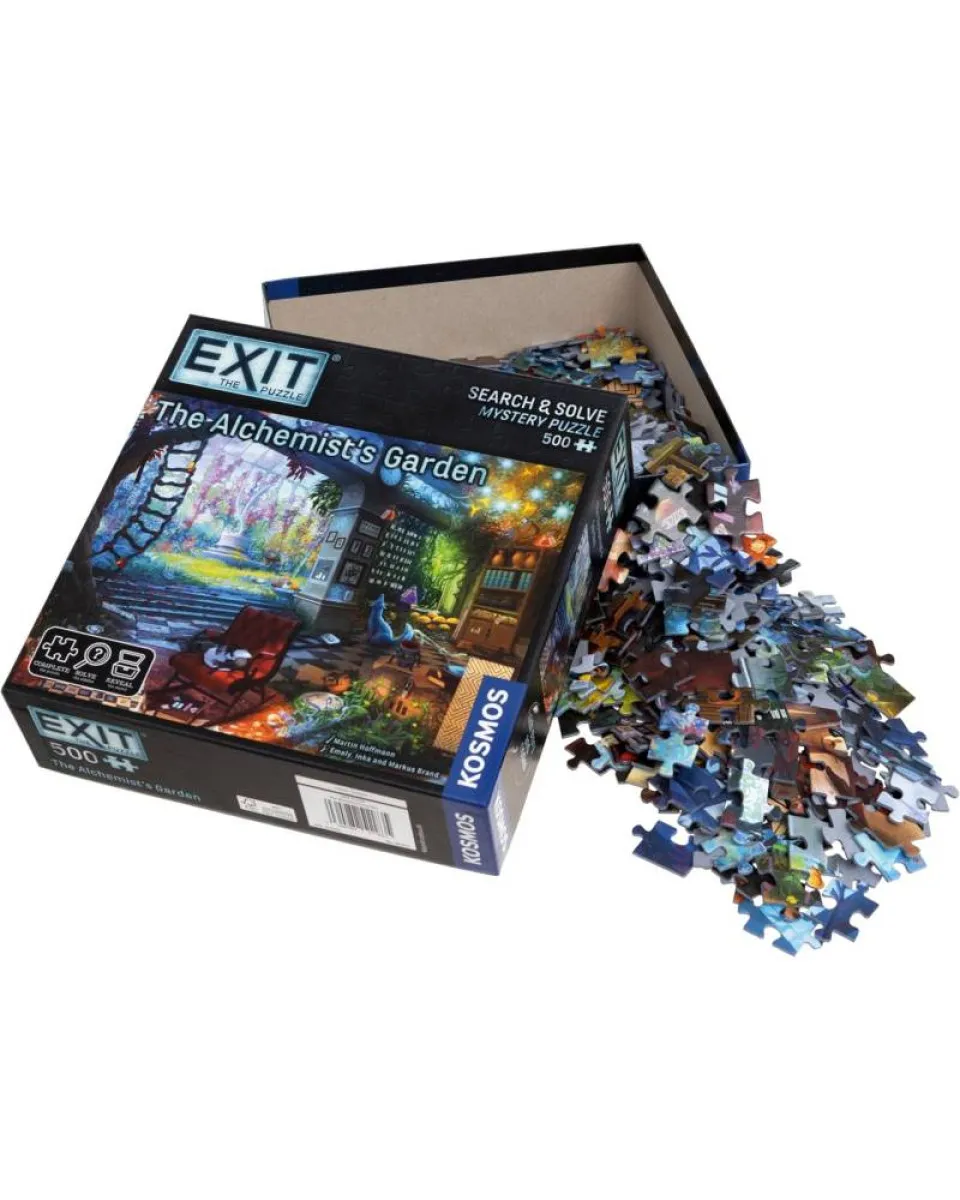 Puzzle - Exit The Alchemists Garden 