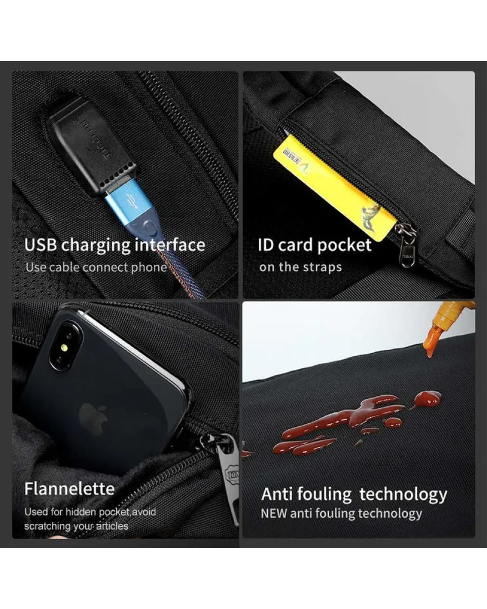 Ranac Tigernu T-B3221A 15.6'' - Black 