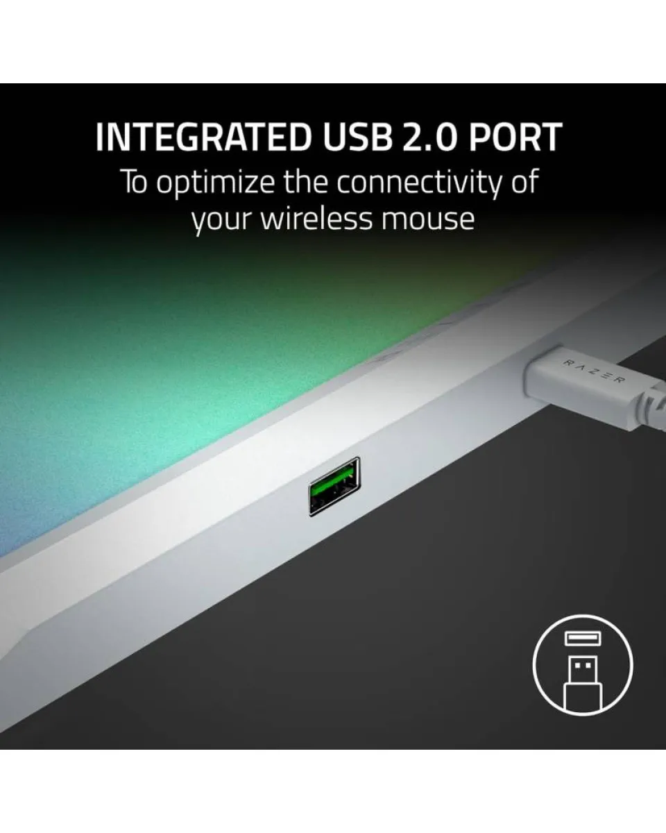 Podloga Razer Firefly V2 Pro - Phantom White Edition 