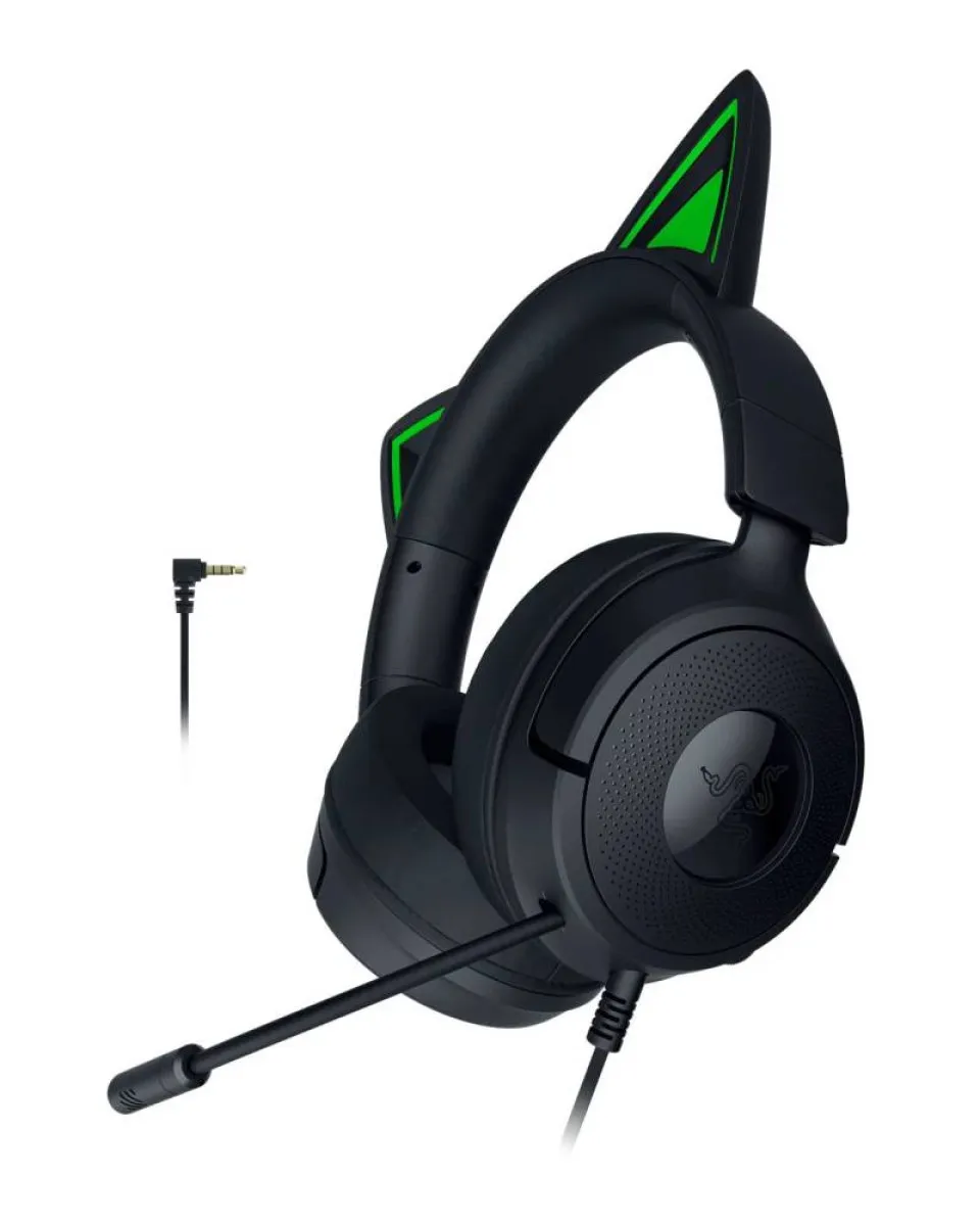 Slušalice Razer Kraken Kitty Edition V3 X - Black 