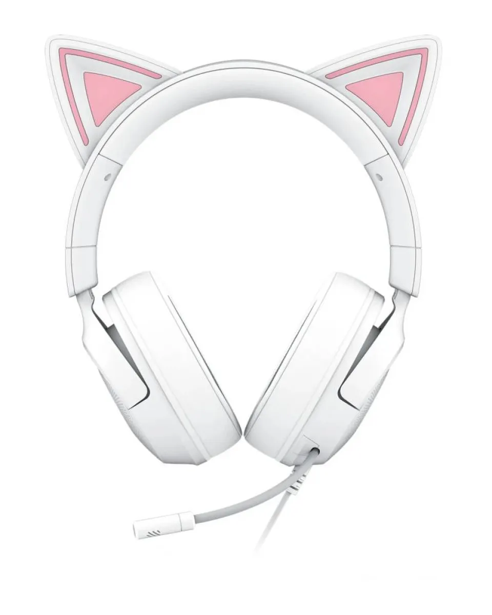 Slušalice Razer Kraken Kitty Edition V3 X - White 