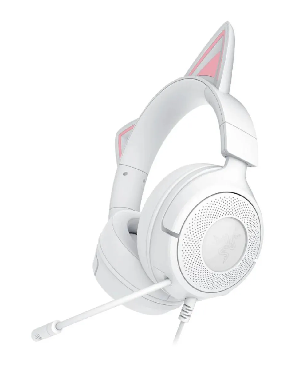 Slušalice Razer Kraken Kitty Edition V3 X - White 