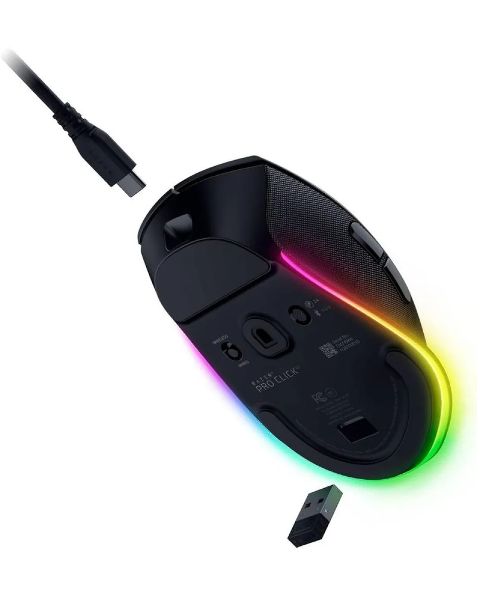 Miš Razer Pro Click V2 - Ergonomic Wireless Mouse for Work - FRML Packaging 
