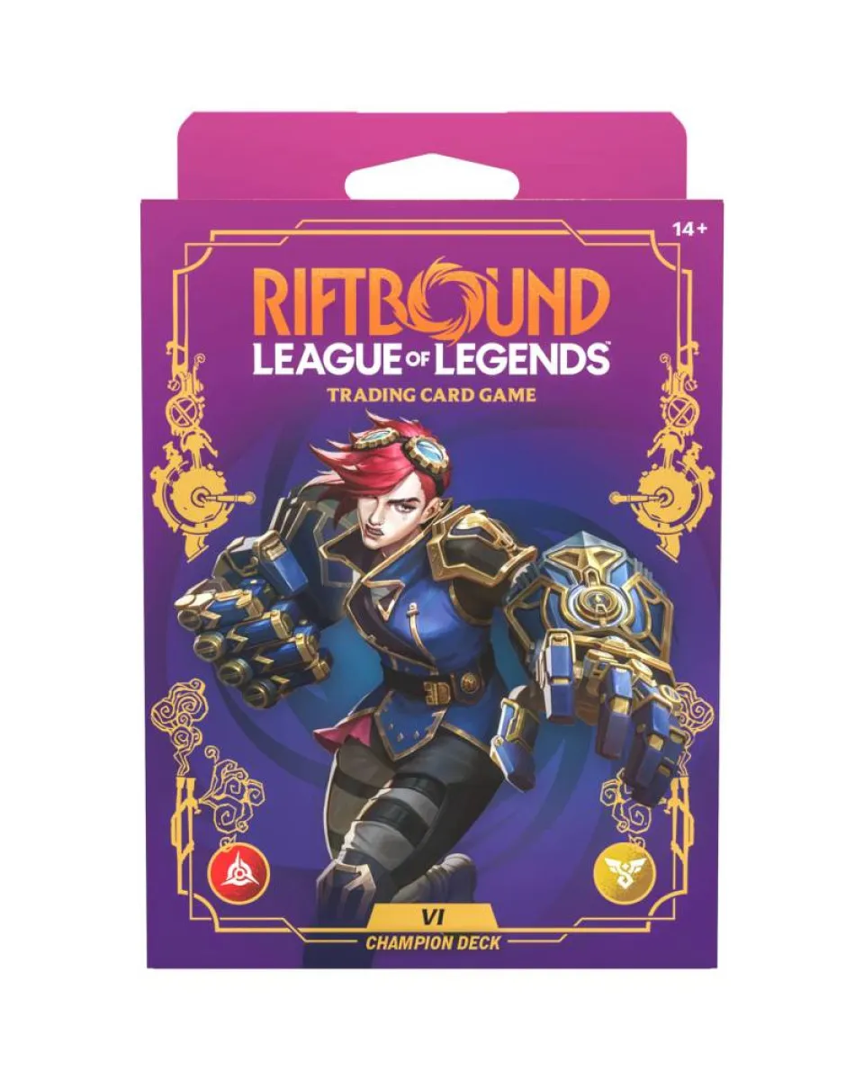 Društvena igra - Board Game - Riftbound League of Legends LOL - TCG Unleashed Champion Deck - Vi 
