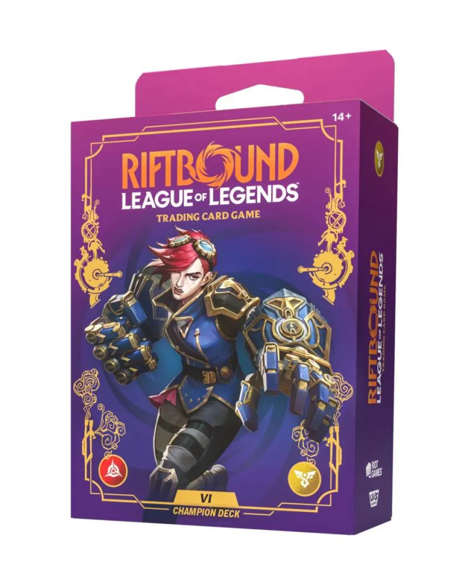 Društvena igra - Board Game - Riftbound League of Legends LOL - TCG Unleashed Champion Deck - Vi 