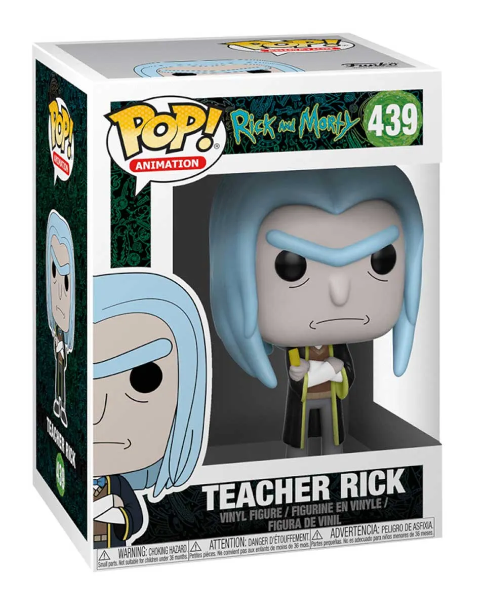 Bobble Figure Rick and Morty POP! - Teacher Rick 