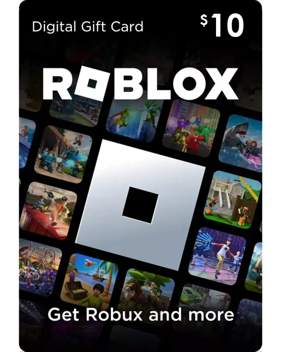 Roblox Gift Card $10 - Digital Code 