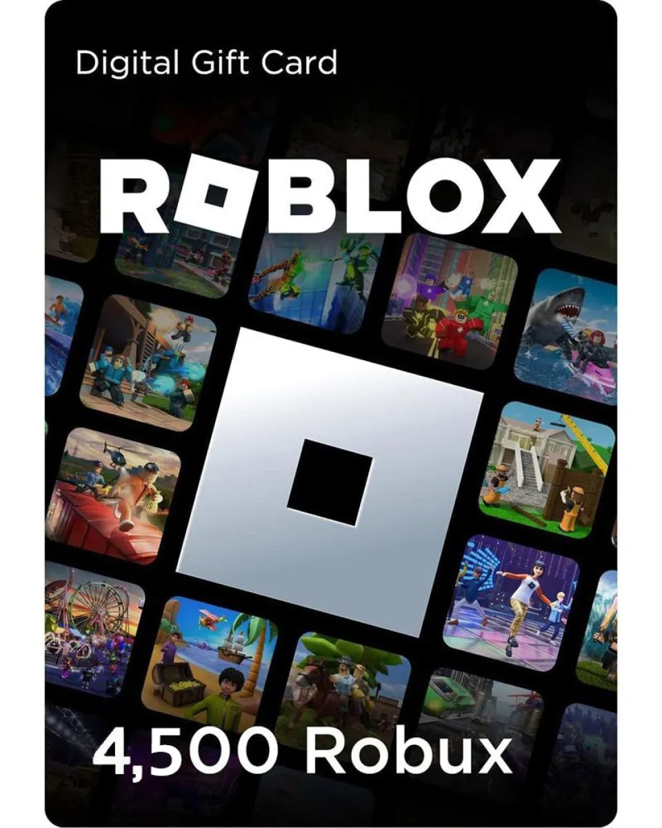 Roblox Gift Card 4500 Robux  - Digital Code 