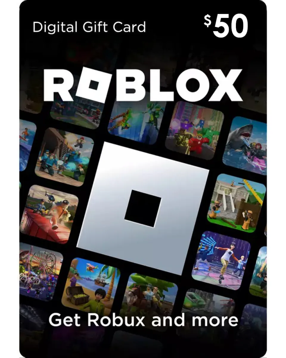 Roblox Gift Card $50 - Digital Code 