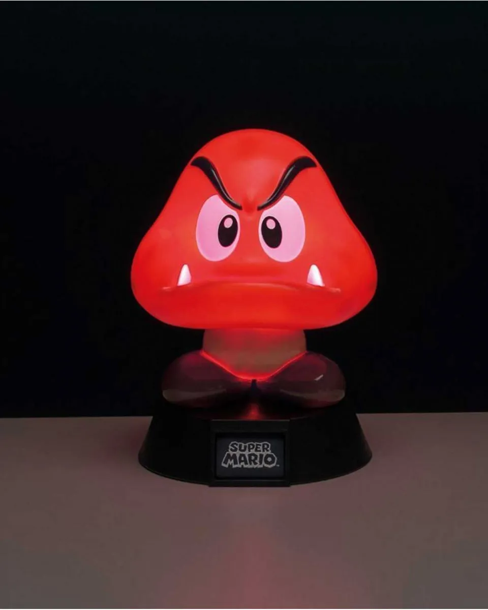 Lampa Paladone Super Mario - Goomba Icon Light 