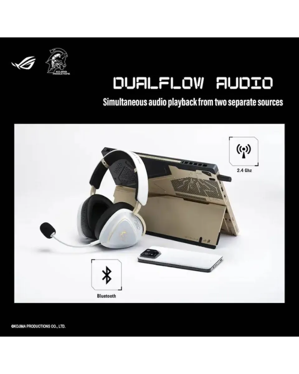 Slušalice Asus ROG Delta II - KJP - A703 White Wireless 