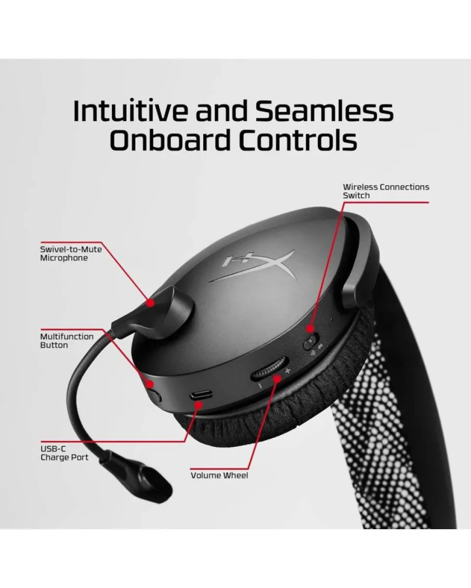 Slušalice HyperX Cloud Jet Wireless - Black 