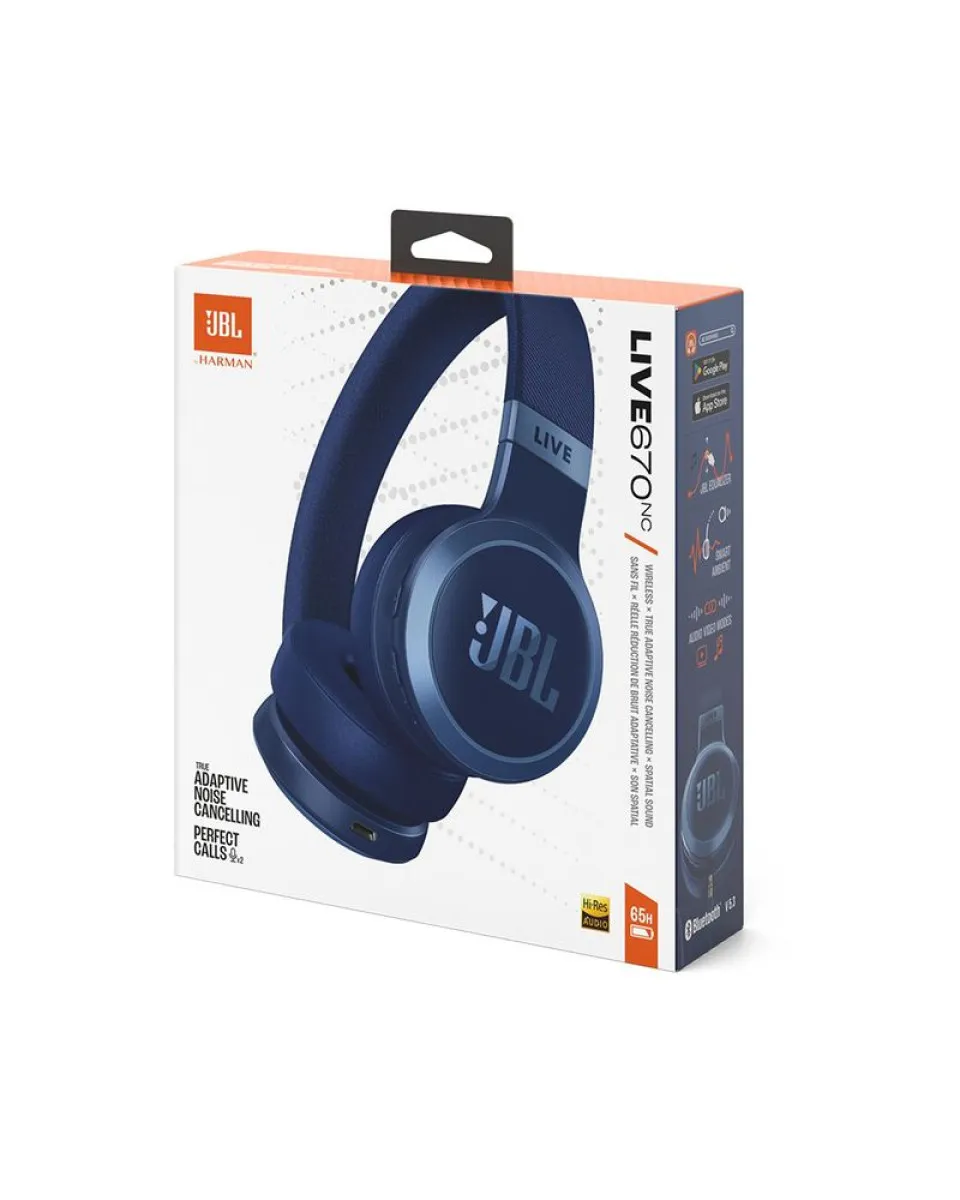Slušalice JBL Live 670 ANC - Plave Bluetooth 