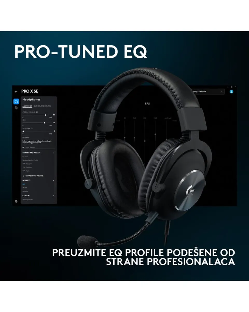 Slušalice Logitech G PRO X SE 