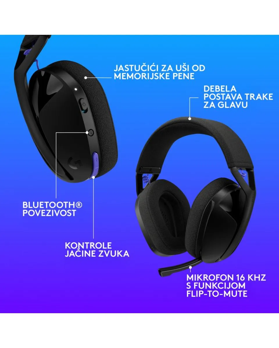 Slušalice Logitech G321 - Black 
