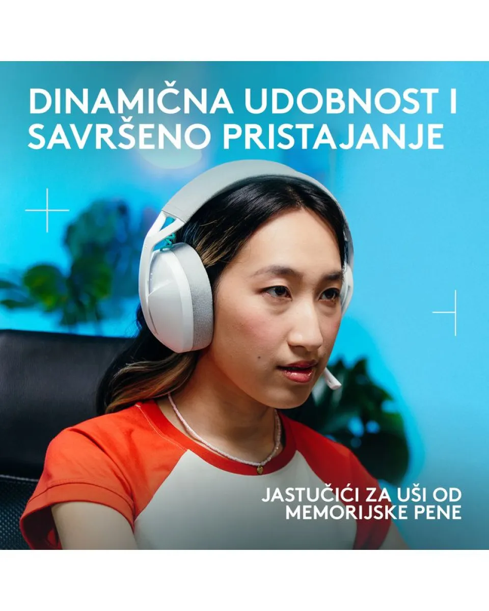 Slušalice Logitech G321 - White 