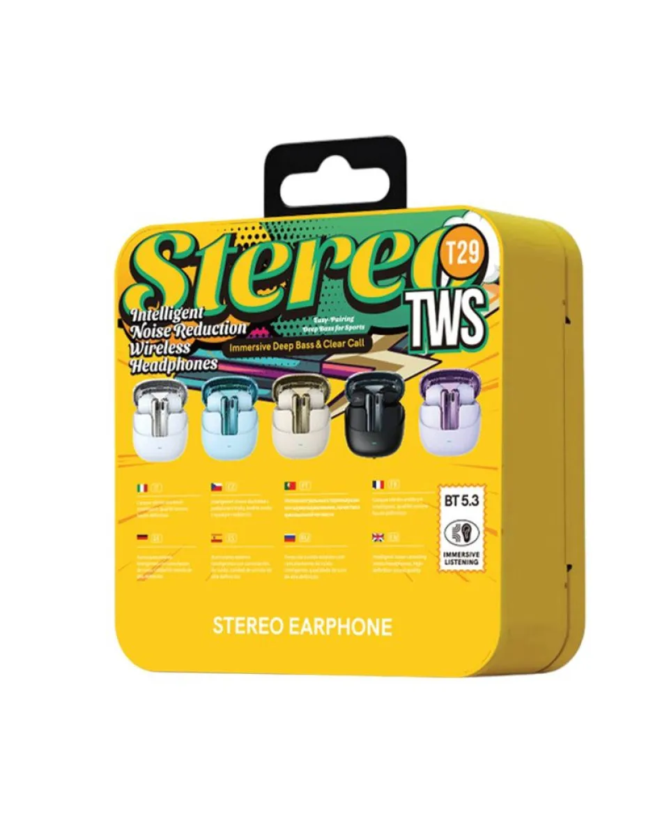 Slušalice Moye - Hype Beatz Wireless Earphone Bežične Bubice - Crne 