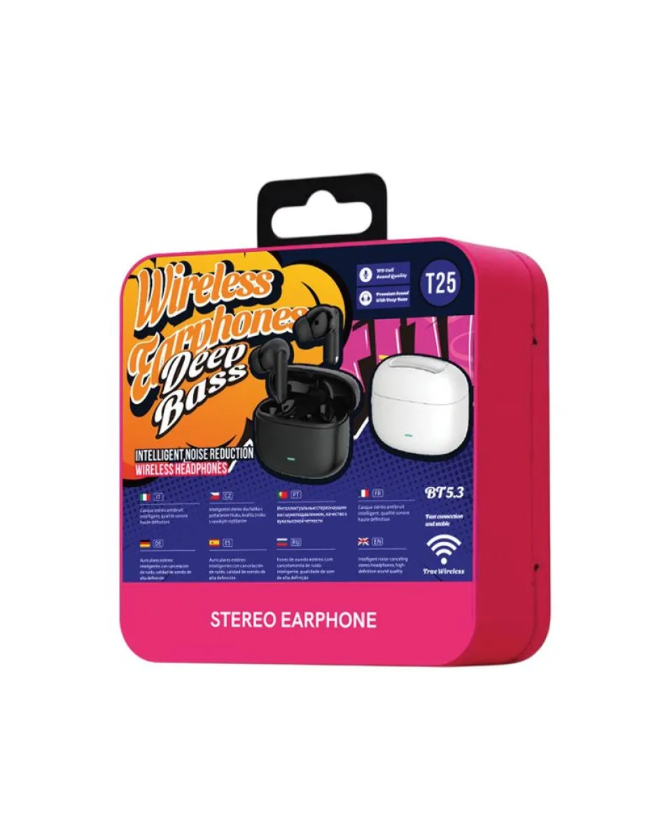 Slušalice Moye - Street Beatz Wireless Earphone Bežične Bubice - Crne 