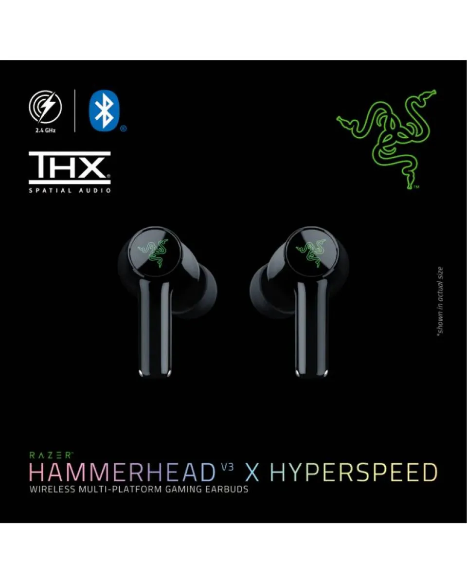 Slušalice Razer Hammerhead V3 X HyperSpeed Wireless 