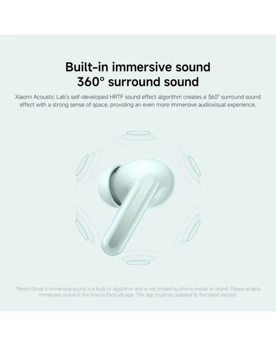 Slušalice Xiaomi Redmi Buds 6  White Bežične bubice 