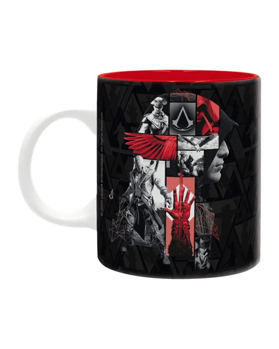 Šolja AbyStyle - Assassin´s Creed - Black & Red Crest 